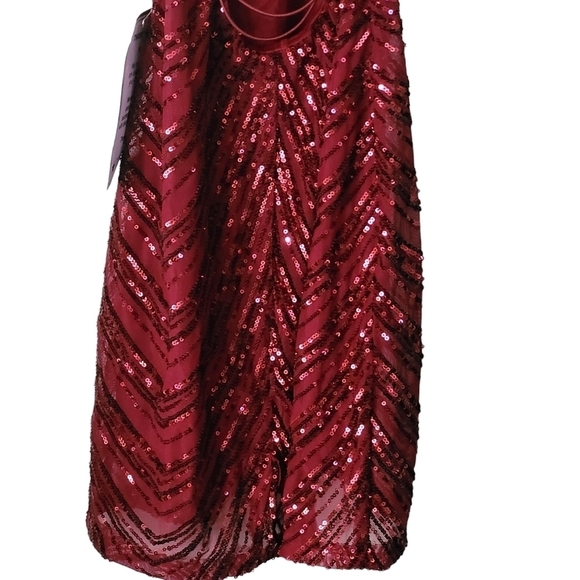 B. DARLIN JUNIORS WOMENS SEQUIN MINI BODYCON DRESS - Picture 9 of 14